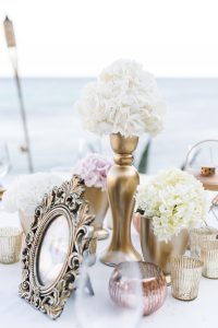 Vintage Wedding with gold in Amante