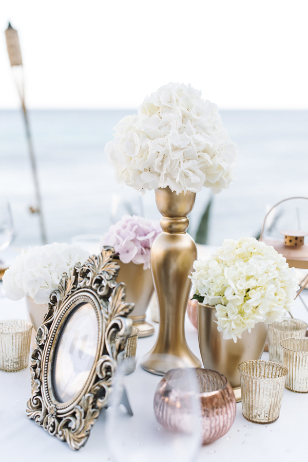 Vintage Wedding with gold in Amante
