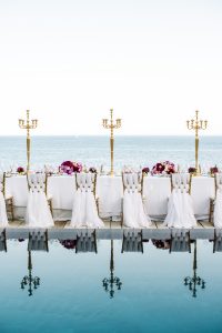Intimate Wedding with Peonies and Bougainvillea