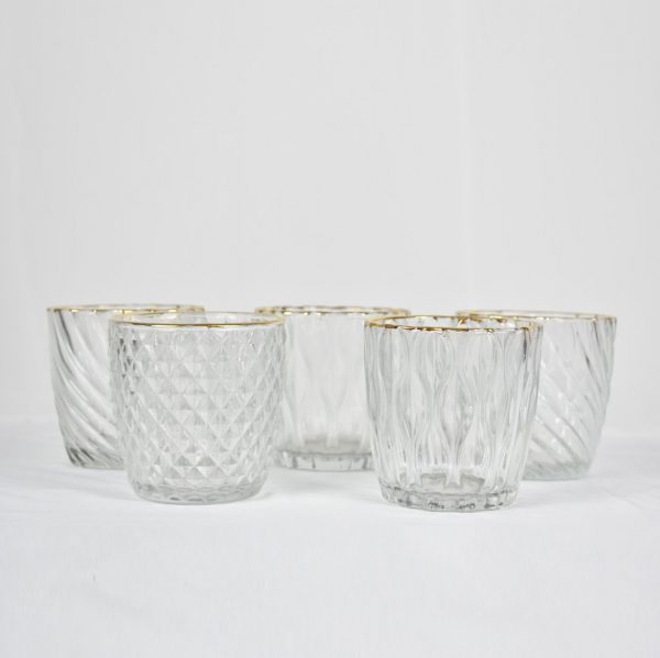 5-Glass-Tealights