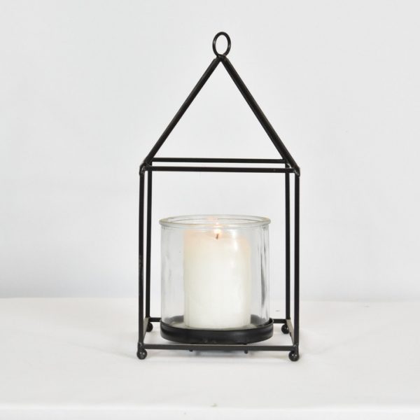 Black hanging lantern