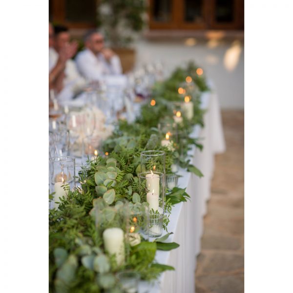 Greenery-runner-and-candles