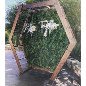 Flower walls and Photo booth