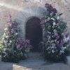 Assymetrical tall Arrangements Seasonal flowers