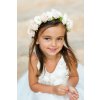 Haircrown with blush flowers