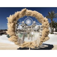 Round Pampas and Dream catchers