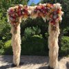 Pampas and flowers
