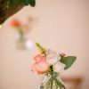 Hanging base with flowers