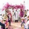 Big Chuppah 3m x 3m with bougainevillea and flowers . Front side and Back columns Big Chuppah 3m x 3m with bougainevillea and flowers . Front side and Back columns