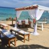 Classic Tent with top side and 2 Flower Arrangement Classic Tent with top side and 2 Flower Arrangement
