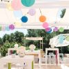 festoonlights with Paperlanterns
