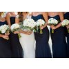White Rose mix with greenery